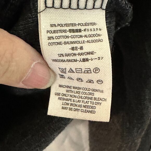 We the Free Black Batwing Knit Sweater - Picture 3 of 5